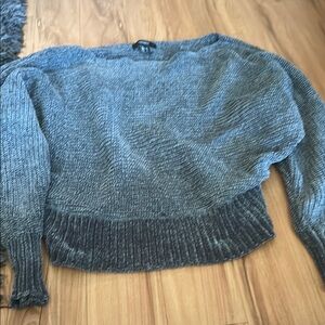 Forever 21 Charcoal Crew Neck Sweater